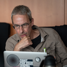 Profile image of Volker Ralf Grassmuck (Image CC BY 4.0 Steven Siebert)